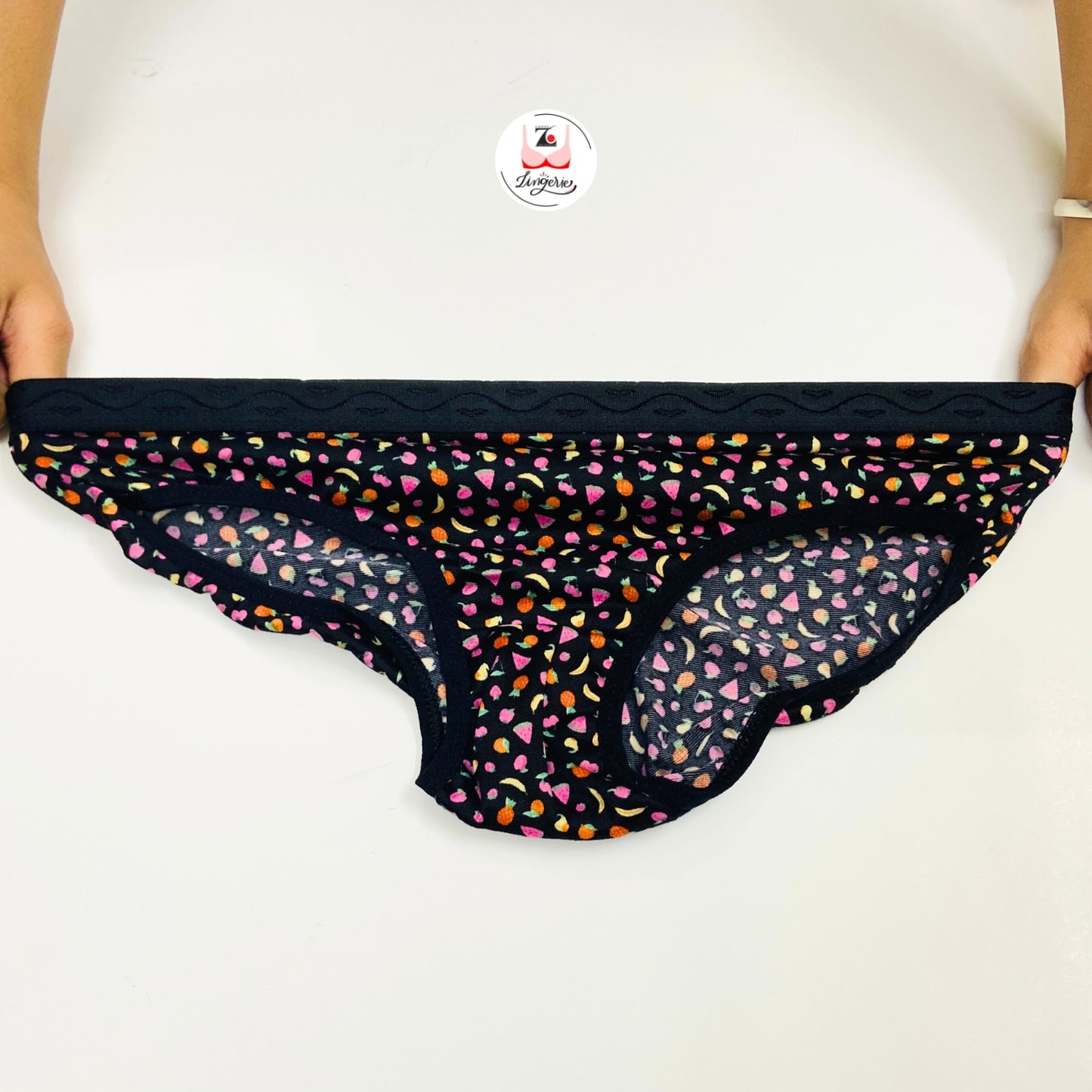 Fruits Printed Cotton Lycra Briefs Pack of 3
