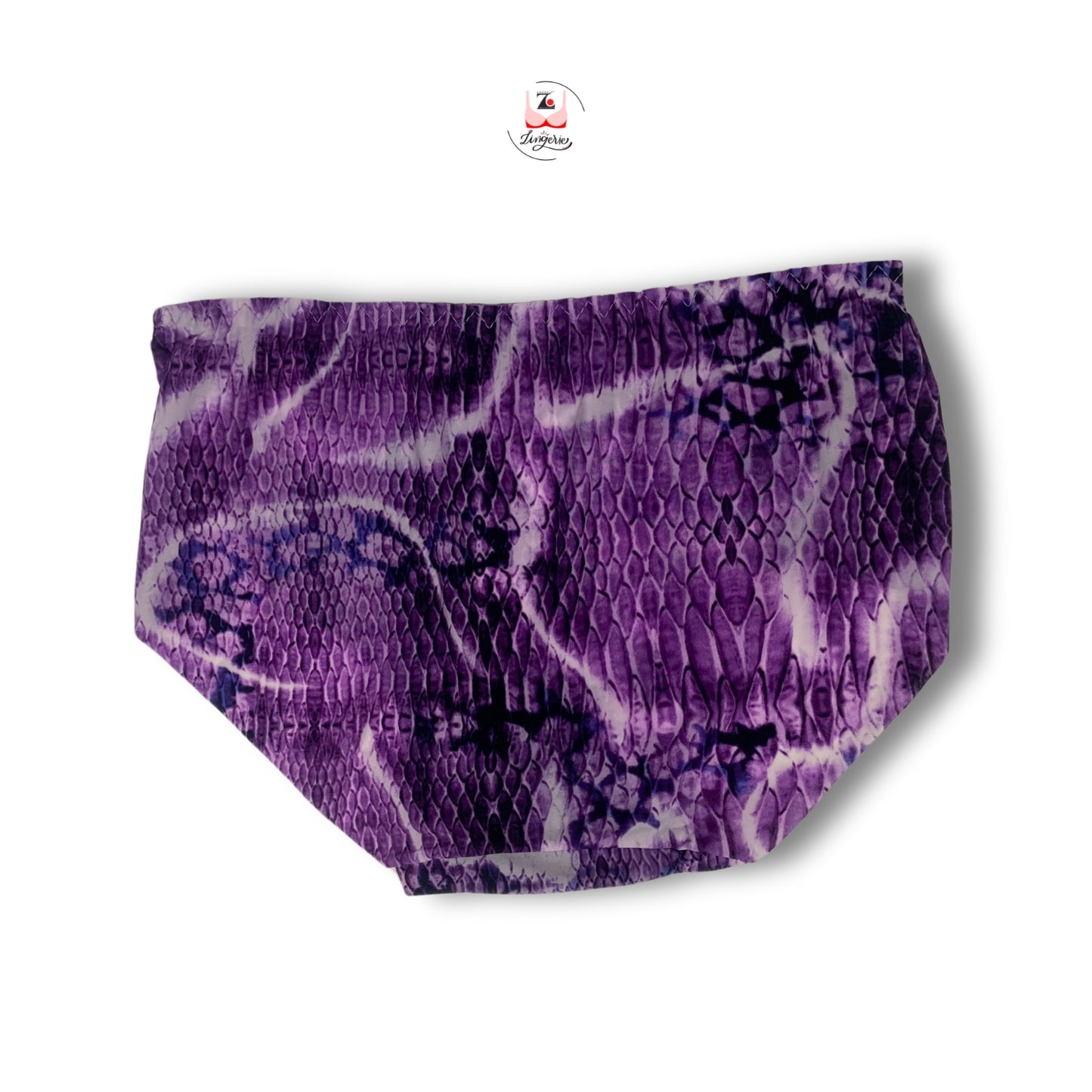 Printed Multicolour Seamless Hipster Ice Silk Stretchable Briefs Free Size