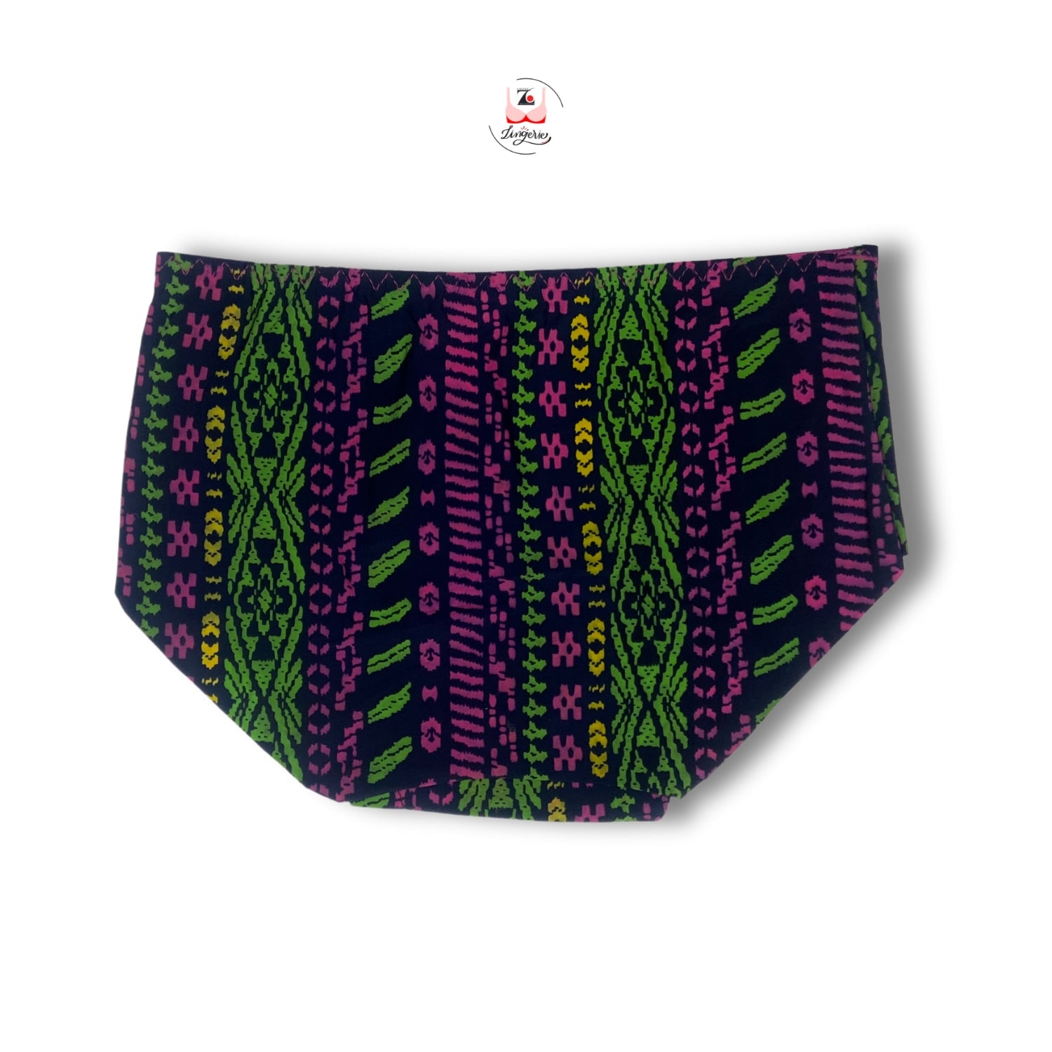 Printed Multicolour Seamless Hipster Ice Silk Stretchable Briefs Free Size