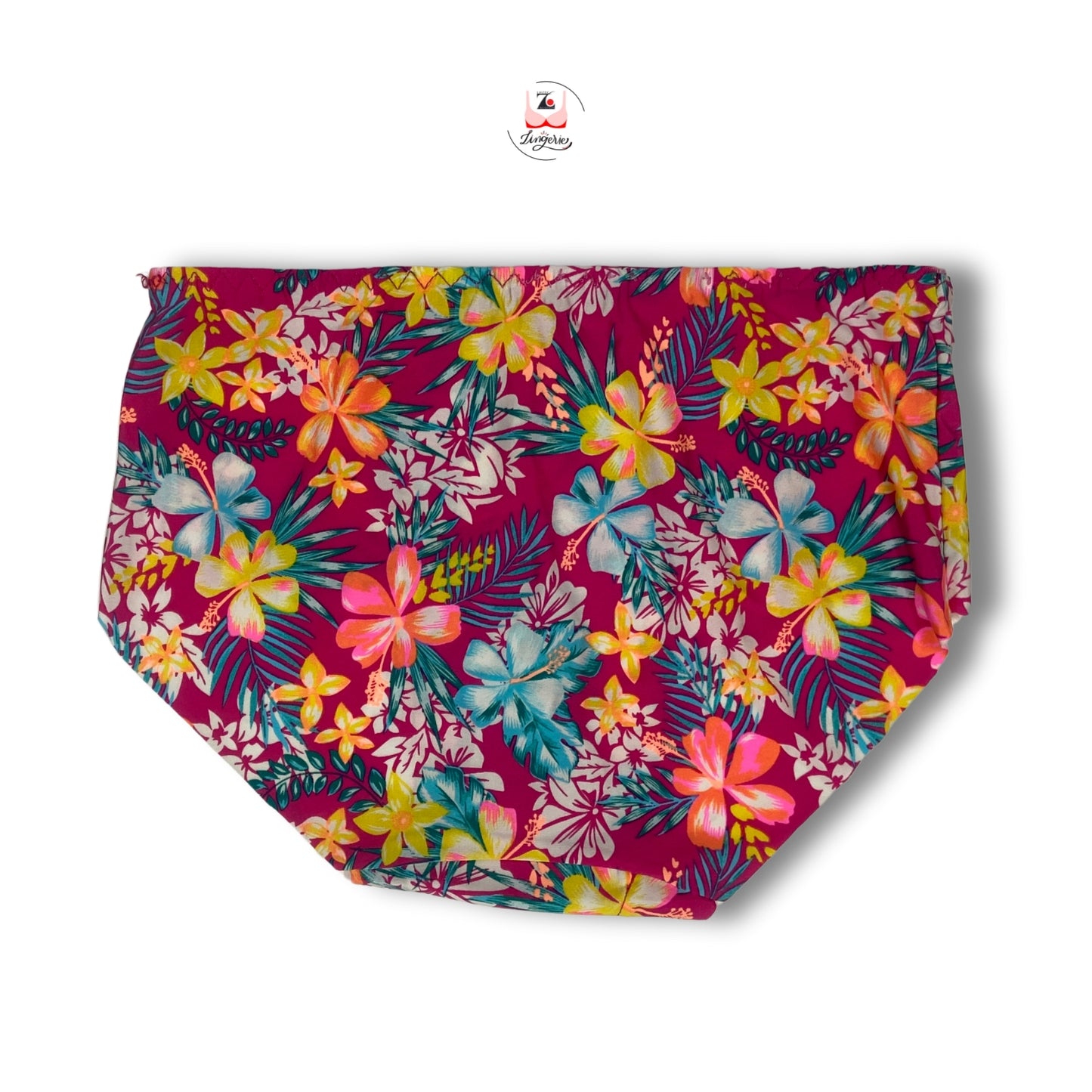 Printed Multicolour Seamless Hipster Ice Silk Stretchable Briefs Free Size