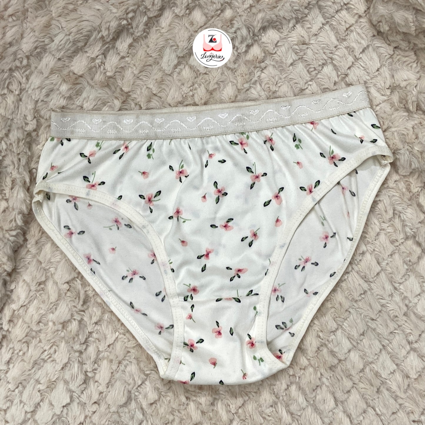 Assorted Basic Printed Cotton Lycra Briefs Pack of 3