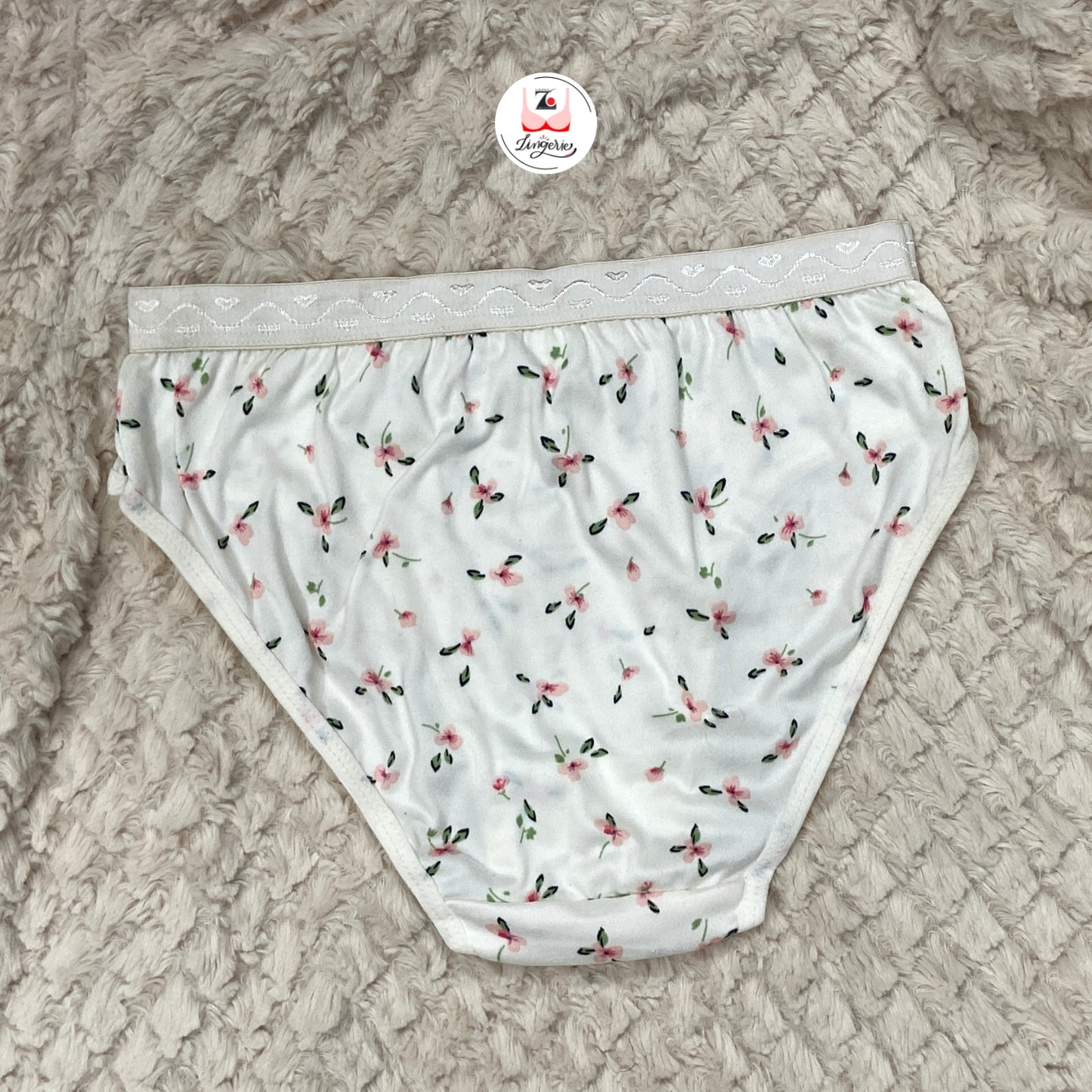Assorted Basic Printed Cotton Lycra Briefs Pack of 3