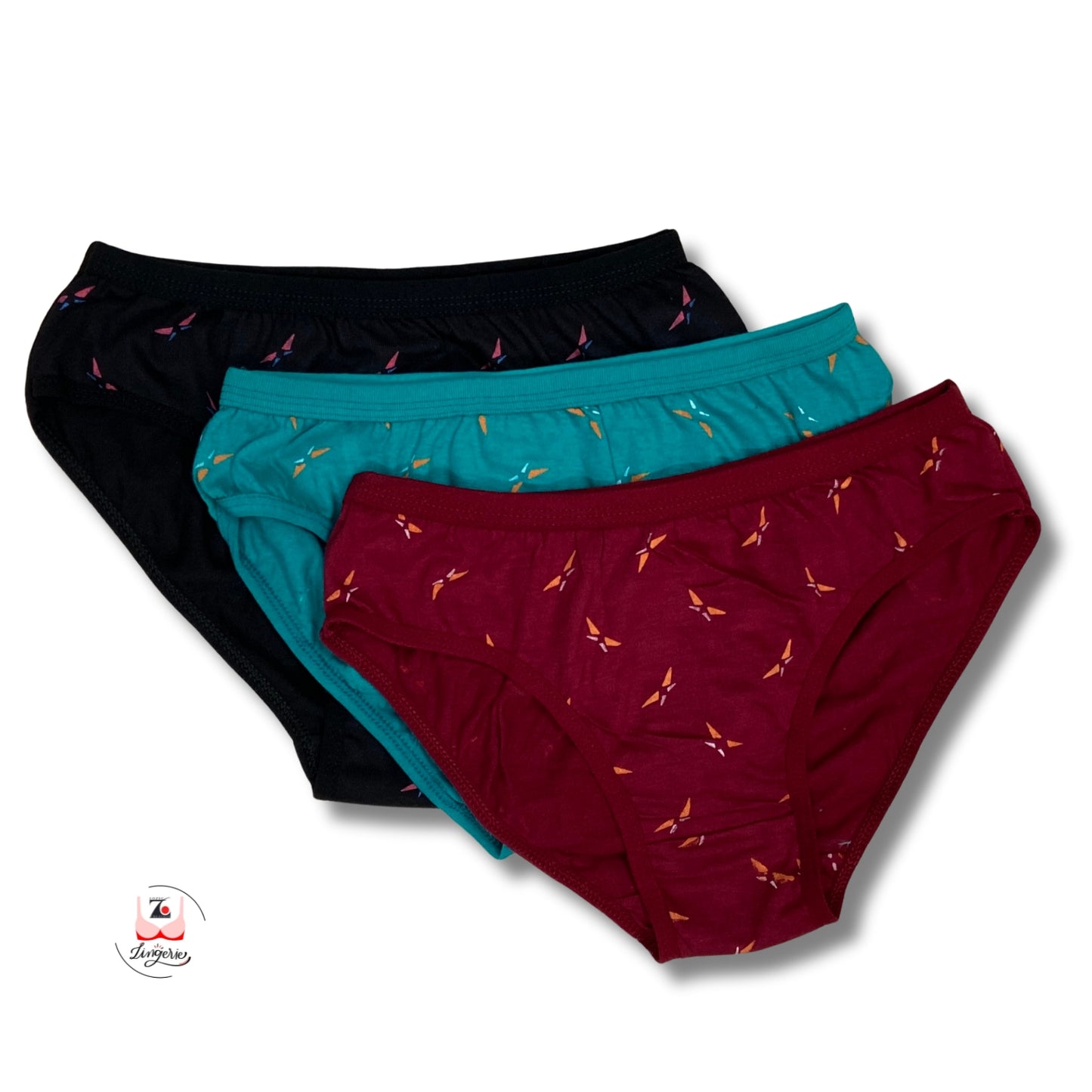 Printed Cotton Briefs Pack of 3
