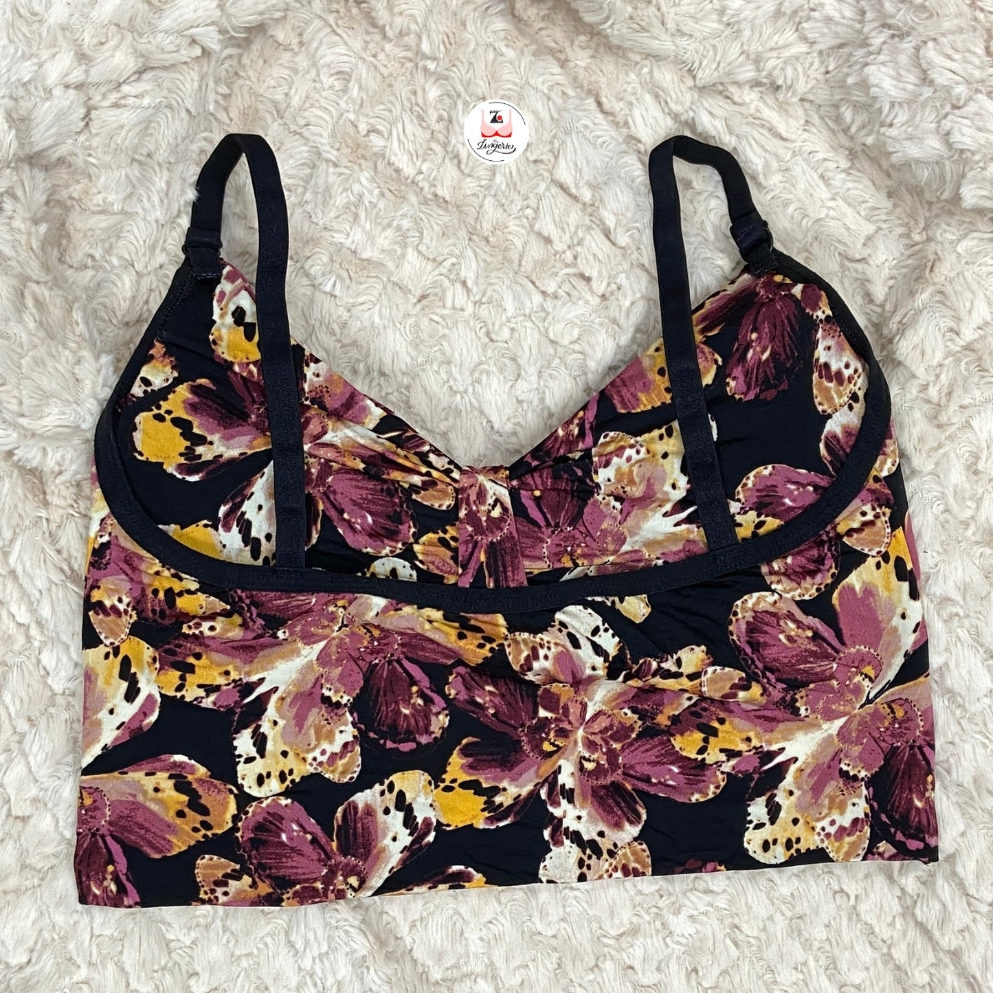 Sports Brassiere Printed Top Style Free Size