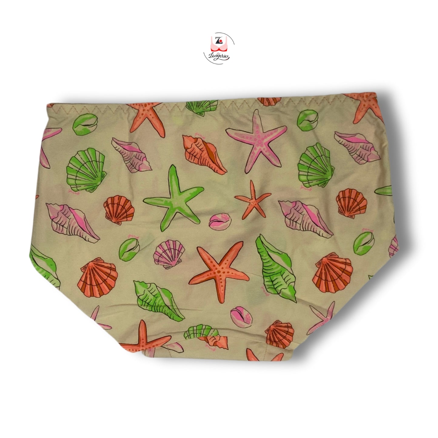 Printed Multicolour Seamless Hipster Ice Silk Stretchable Briefs Free Size