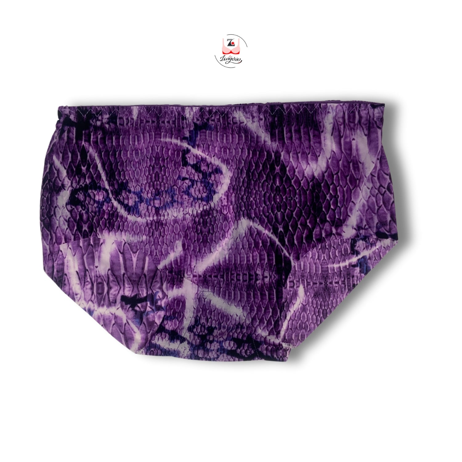 Printed Multicolour Seamless Hipster Ice Silk Stretchable Briefs Free Size
