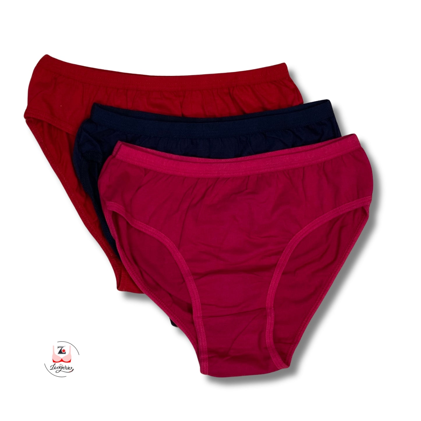 Solid Cotton Briefs Pack of 3