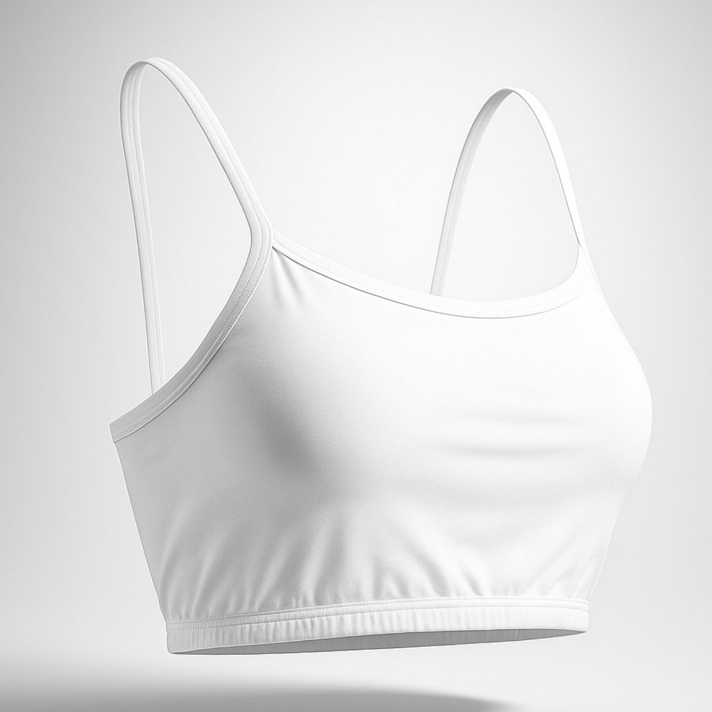 Lozec Creation free-size cotton bralette in black and white for women, fits XS to L, seamless and wire-free comfort top.