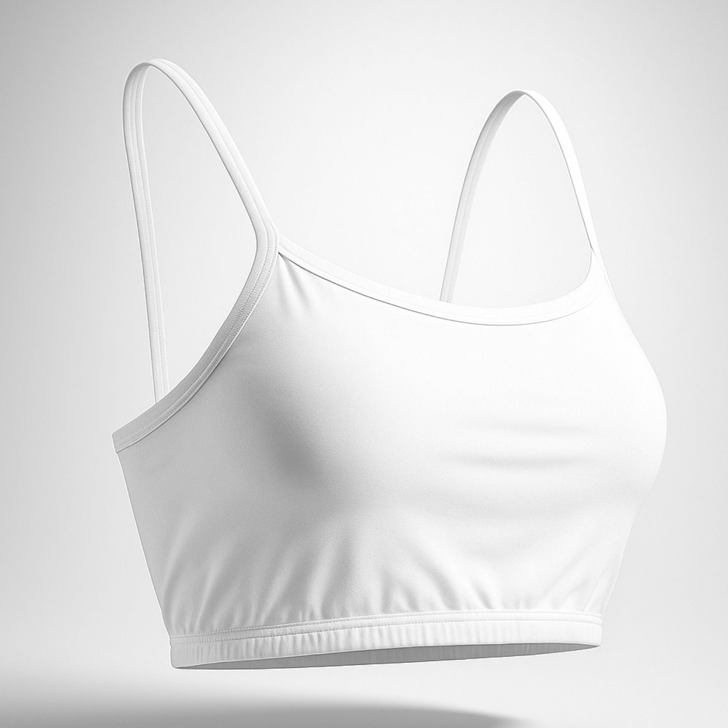 Lozec Creation free-size cotton bralette in black and white for women, fits XS to L, seamless and wire-free comfort top.