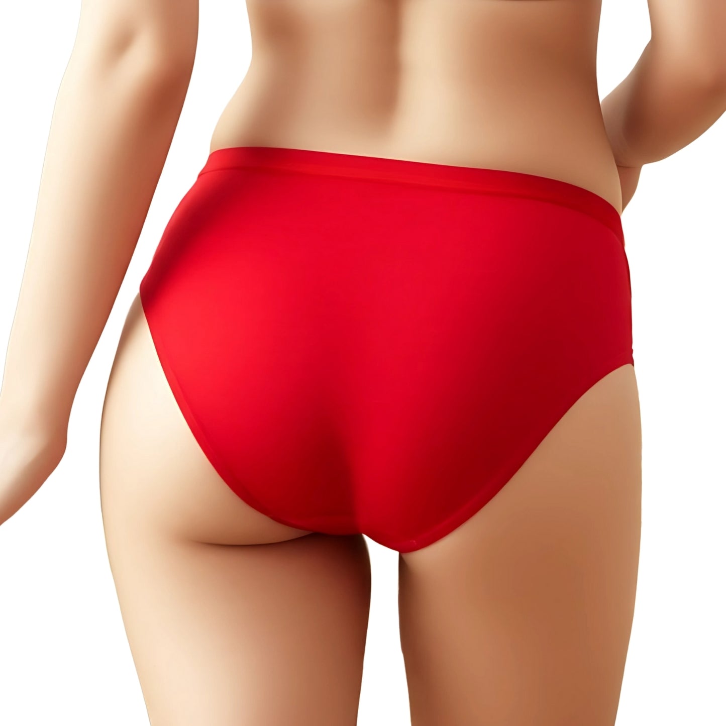Romantic Red Cotton Bikini – Breathable, Comfortable & Perfect for Wedding Night | LOZEC CREATION