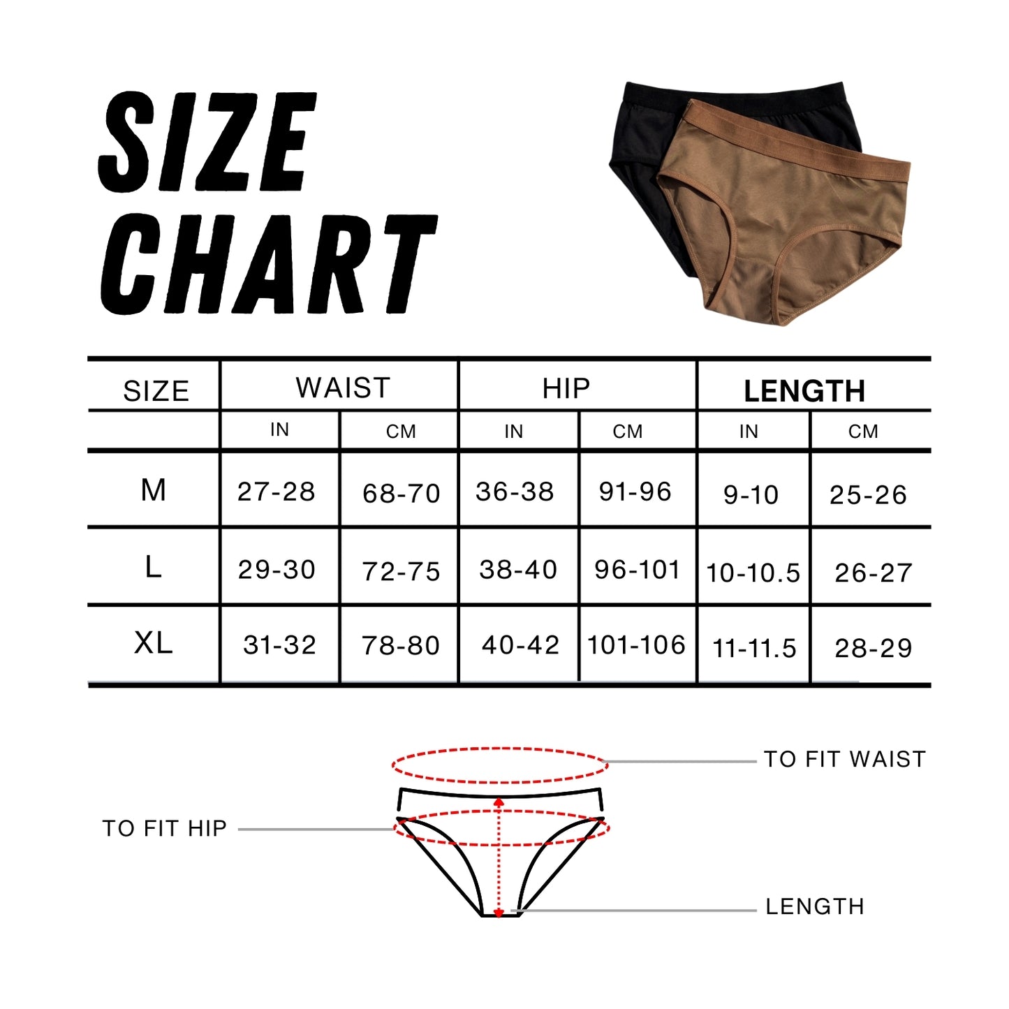 Ultra comfort panty with triple  stitching, secure fit and full coverage | LOZEC CREATION
