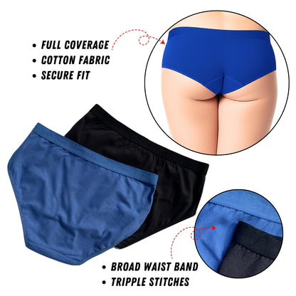 Comfort Panties for Women with Premium Quality Fabric and Leak Proof Gusset | LOZEC CREATION
