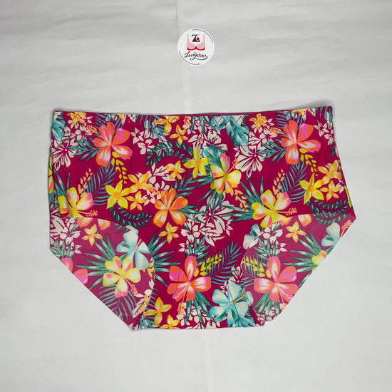 Printed Multicolour Seamless Hipster Ice Silk Stretchable Briefs Free Size