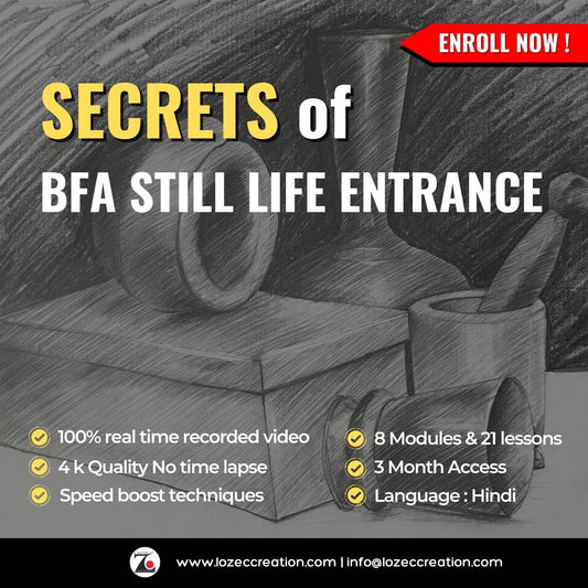 Secrets of BFA still life entrance